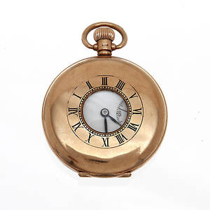 FICKUR, 9 k guld, Dennison watch case co, England.