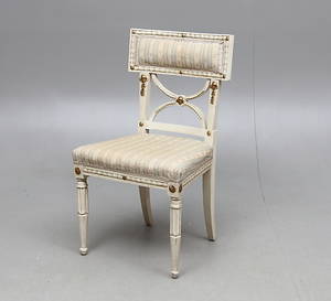 STOL, s.k. Bellmanstol, sengustaviansk, omkring 1800.