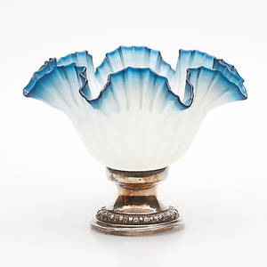 SKÅL, nysilver och glas, 1900-talets första hälft.