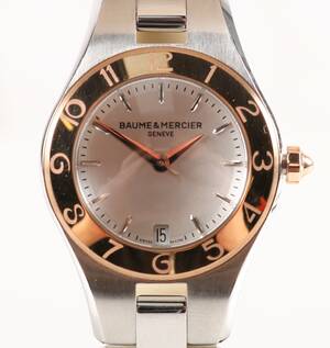 Baume Mercier. Model Linea. Dameur af stål
