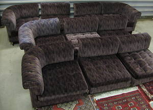 SOFFA , 5 sektioner, Party Corner, Wards Ateliéer - Tibro, 196070-tal.