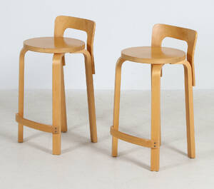 ALVAR AALTO, BARSTOLAR, ETT PAR
