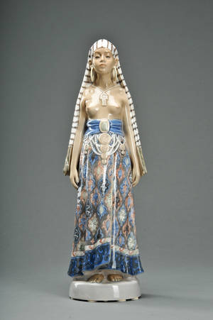 Dahl Jensen figur. Egypterinde