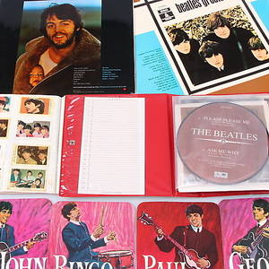 BEATLES, lp, singlar samt filmisar, 1900-talets mitt.