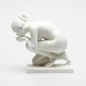 FIGURIN, porslin, Ernst Wenck, Rosenthal, 1900-talets mitt.