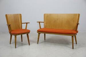 GÖRAN MALMVALL, soffa samt karmstol, Svensk Fur, Karl Andersson Söner, 1960-tal