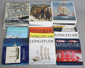 BÖCKER, 342, segling bl.a Longitud, tidskrift från de sju haven.