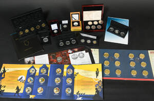 Mønthuset Danmark m.m. Samling medaljer mønter m.m.