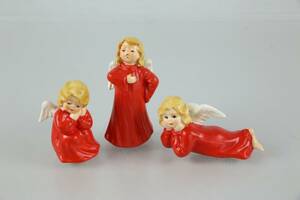 GOEBEL, figuriner, 3 st, änglar, Västtyskland
