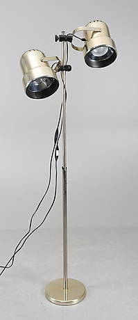 GOLVLAMPA, mässing, Monica Strandäng för Aneta, 1900-talets andra hälft.