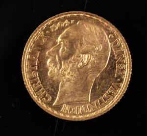 Dansk Vestindien 20 Fr. 4 daler 1904