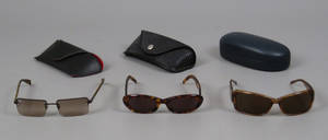 Mulberry, Tommy Hilfiger RayBan. Tre par solbriller 3