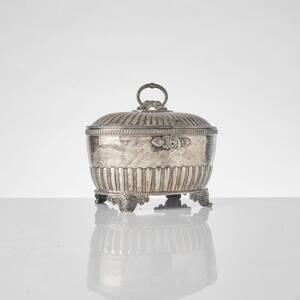 Sockerskrin, silver