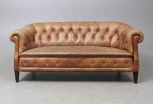 SOFFA, chesterfield modell, 192030-tal.