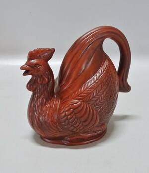 Kanna, orientalisk, Kina, Tupp keramik, H 14,5 cm.