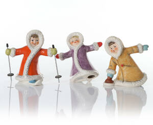 GOEBEL, FIGURINER, TRE ST