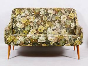 SOFFA, 2-sits, troligen Dux, 1950-tal.