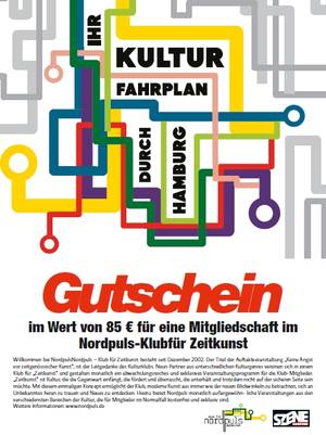 Nordplus Klub für Zeitkunst, 4 Gutscheine über eine Jahresmitgliedschaft 4