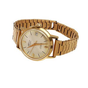 HERRARMBANDSUR, delvis 18K rödguld, Heloisa, Incabloc, Automatic.