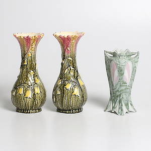 VASER, 3 st, keramik, jugend. 1900-talets början.