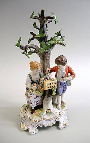 FIGURIN, Sächsiche Porzellanfanrik, Potschappel.
