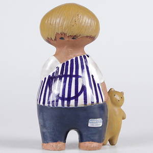 FIGURIN, stengods, Malin, Lisa Larsson, Gustavsberg.