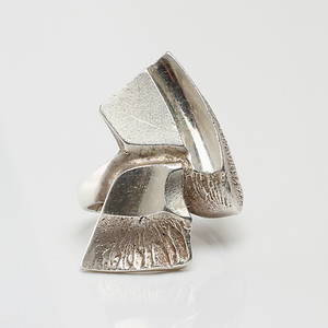 RING, silver, Matti J Hyvarinen, Finland.