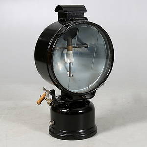 STRÅLKASTARE, sk Floodlight metallglas, Tilley, Hendon, England, 1900-talets första hälft.