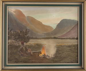 SVEN HÖRNELL. Lapplandsmotiv i färg, fjällfoto, Sven Hörnell, 194050-tal.