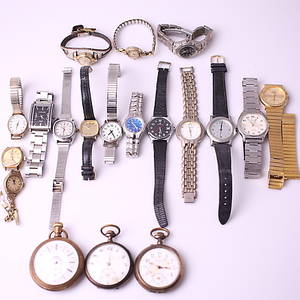 ARMBANDSKLOCKOR, 16 st FICKUR, 3 st.