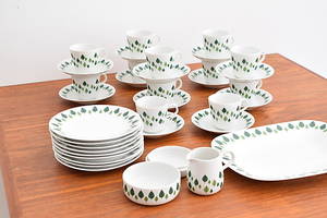 RÖRSTRAND PARK teaset, 36 STYCKEN.