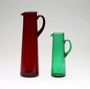 KANNOR, 2 st, glas, Monica Bratt, Reijmyre.