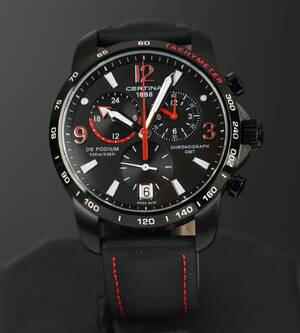 Certina DS Podium Chronograph GMT herrearmbåndsur