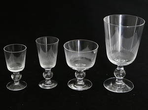 Sökresultat för Vinglas johansfors VIN och STARKVINGLAS, 18 delar, Zita, Johansfors. Glas