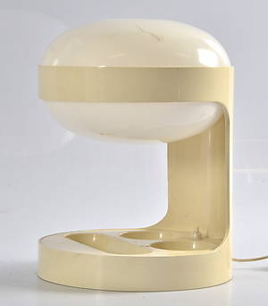 BORDSLAMPA, plast, Joe Colombo, Husqvarna.