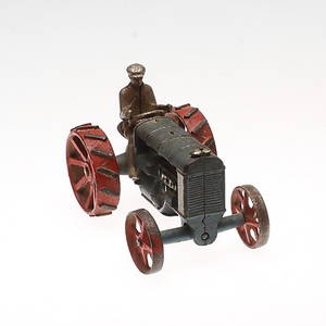TRAKTOR, gjutjärn, Skoglund Olsson, 1900-talets första hälft.