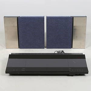 BANG OLUFSEN, Stereo med högtalare, 3 delar, Beocenter 8000, 1990-tal.