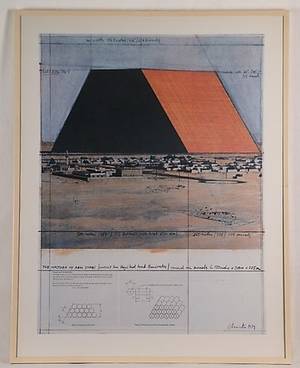 CHRISTO JEANNE-CLAUDE. Mastaba of Abu Dhabi.