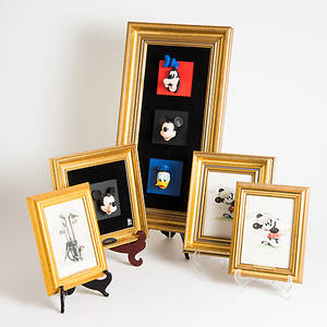 TAVLOR, 5 stycken, Jie Art Disney Collection samt Lasse Åberg.