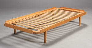 Dansk møbelproducent. Daybed, fyrretræ, 1960erne