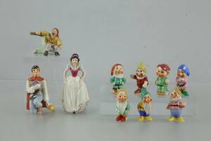 FIGURINER, 10 st, Goebel, Västtyskland, bl.a. Snövit och de sju små dvärgarna