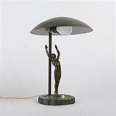 Bordslampa Art deco