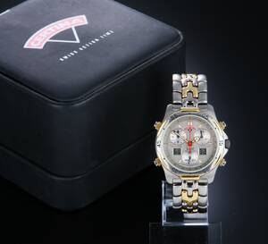 Certina DS Chronograph. Herreur i delvist forgyldt titanium - beks cert. 2001