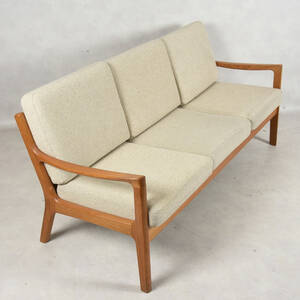SOFFA, 3 sits, Senator, Ole Wanscher, P Jeppesen, Danmark.
