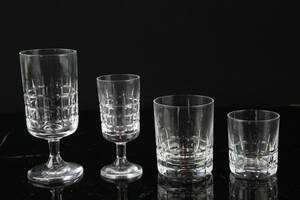 VICKE LINDSTRAND, glasservis, 30 delar, City, Kosta