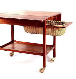 SYVAGN, teak, Ludvig Pontoppidan, Danmark, 195060-tal.