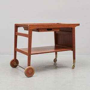 Serveringsvagn, Teak