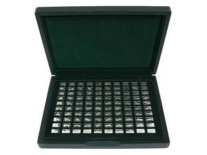 Plaketter 100st silverminiatyrer