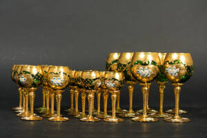 Murano. Samling vinglas 23