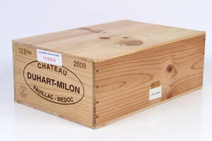 12 flasker Chateau Duhart-Milon 2008 i OWC 12